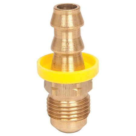 Hose Fitting, 1/4 In. ID, 7/16-20, (M) JIC MPN:PB-JCM-0404