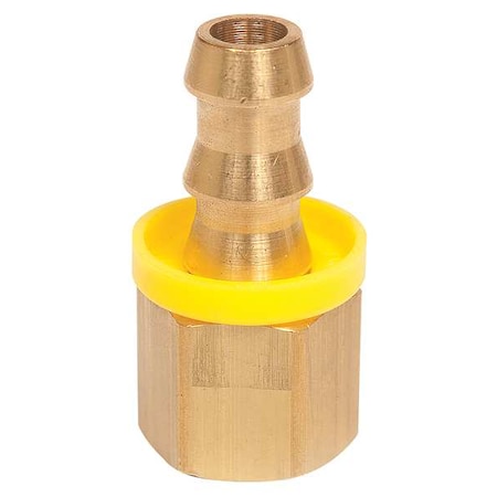 Push on Hose Fitting, 1/4