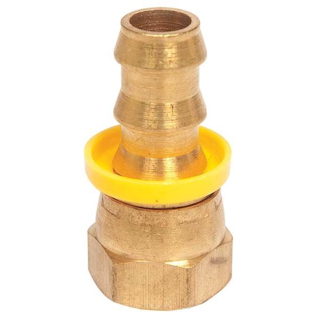 Hose Fitting, 1/2 In. ID, 3/4-16, (F) JIC MPN:PB-SFFX-0808