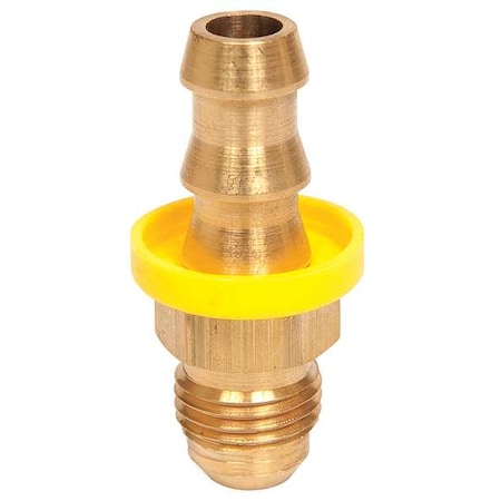 Hose Fitting, 3/8 In. ID, 5/8-18, (M) SAE MPN:PB-SFM-0606
