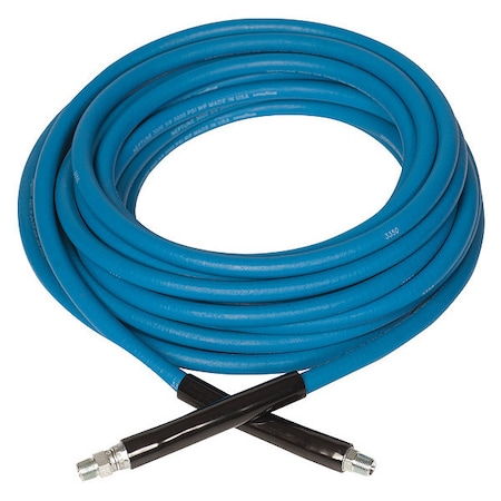 Pressure Washer Hose, 3/8, 100 ft, 3000 psi MPN:20023708