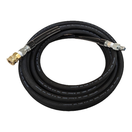 Pressure Washer Hose, 15 ft, Nitrile MPN:NPK-6K038-15-QC