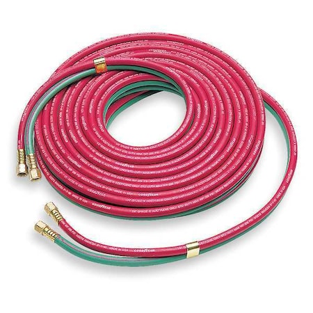 Twin Line Welding Hose, 3/16