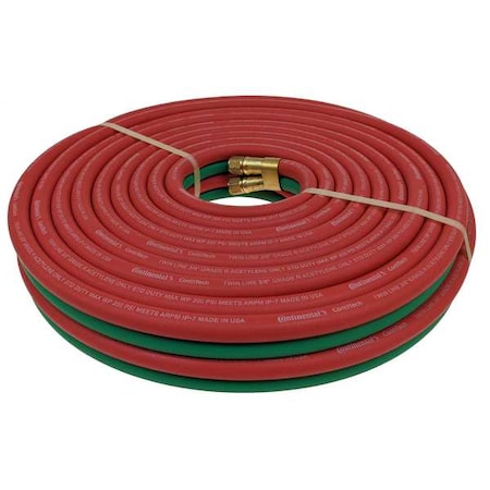 Twin Line Welding Hose, 3/8