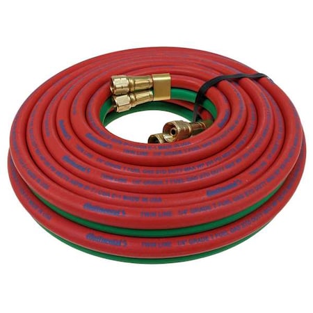 Twin Line Welding Hose, 3/8