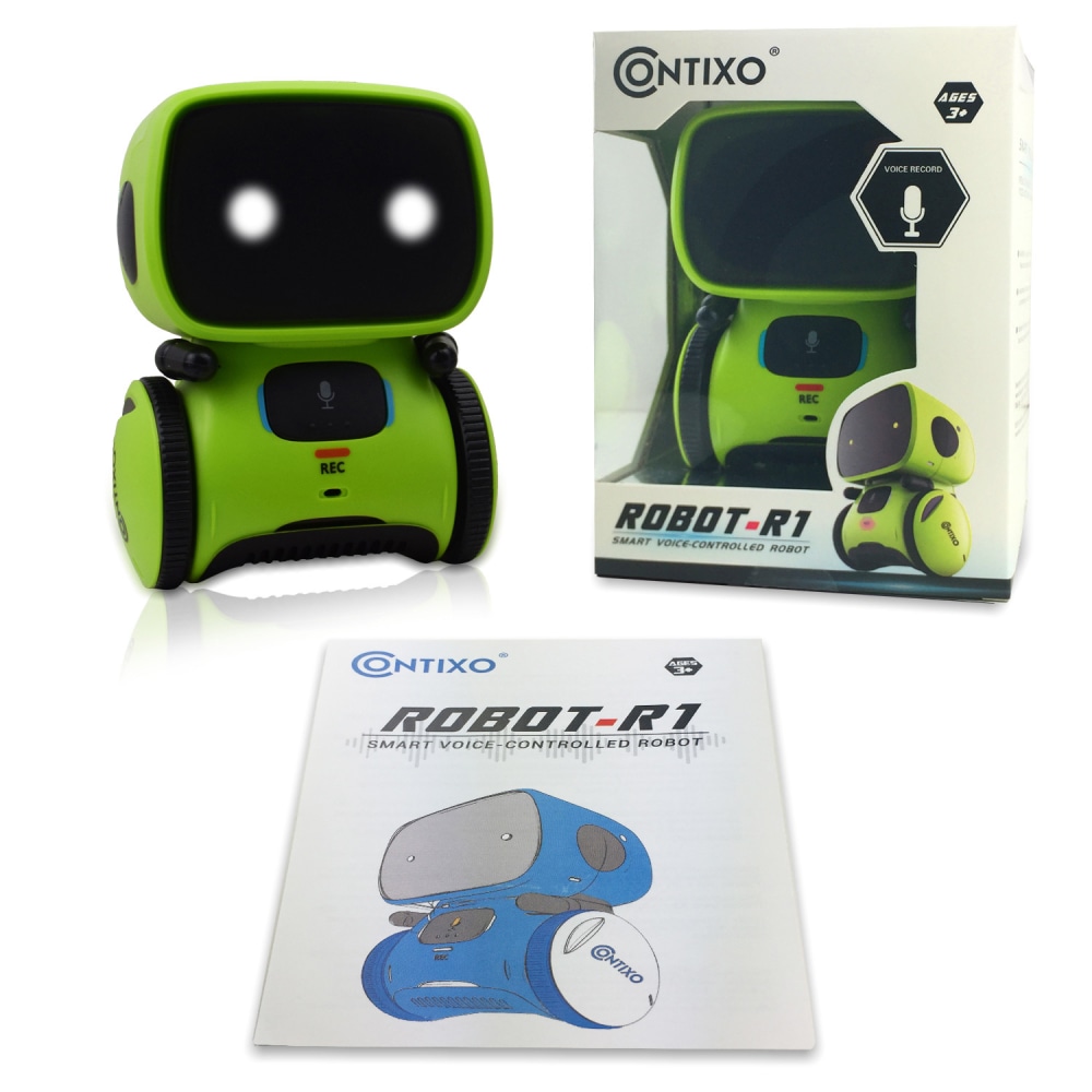 Contixo R1 Learning Educational Kids Robot, All Ages, Green MPN:CNXR1GREEN