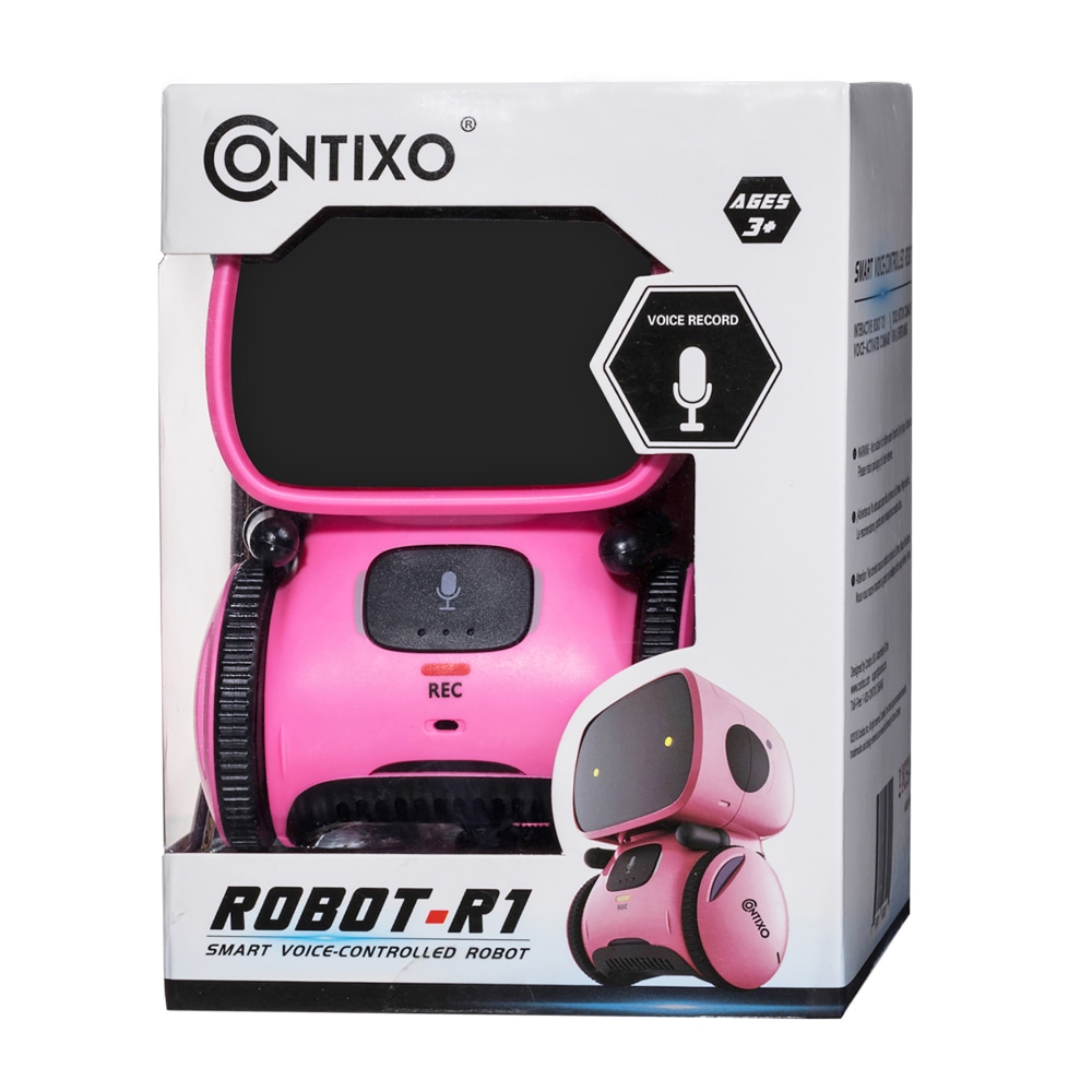 Contixo R1 Learning Educational Kids Robot, All Ages, Pink MPN:CNXR1PINK