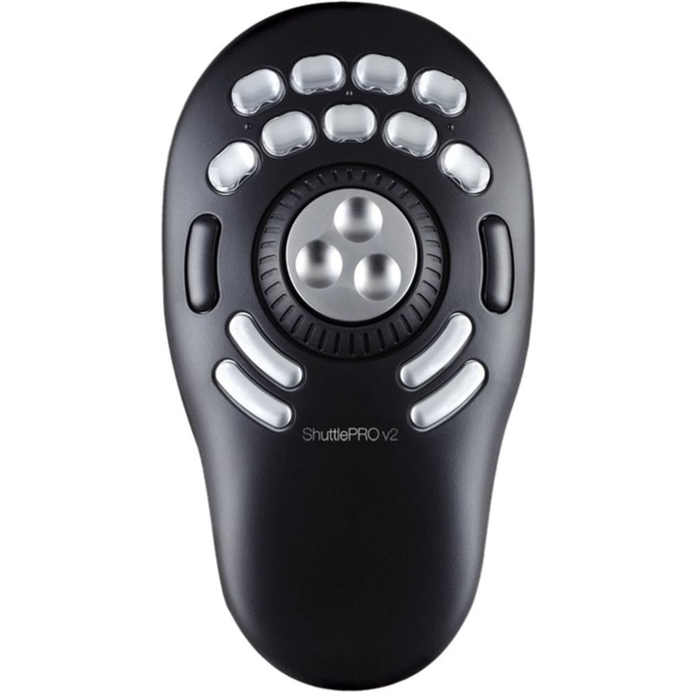 Contour ShuttlePro v2 Multimedia Controller - Black - USB - Jog Dial - 15 Button(s) MPN:0-00498