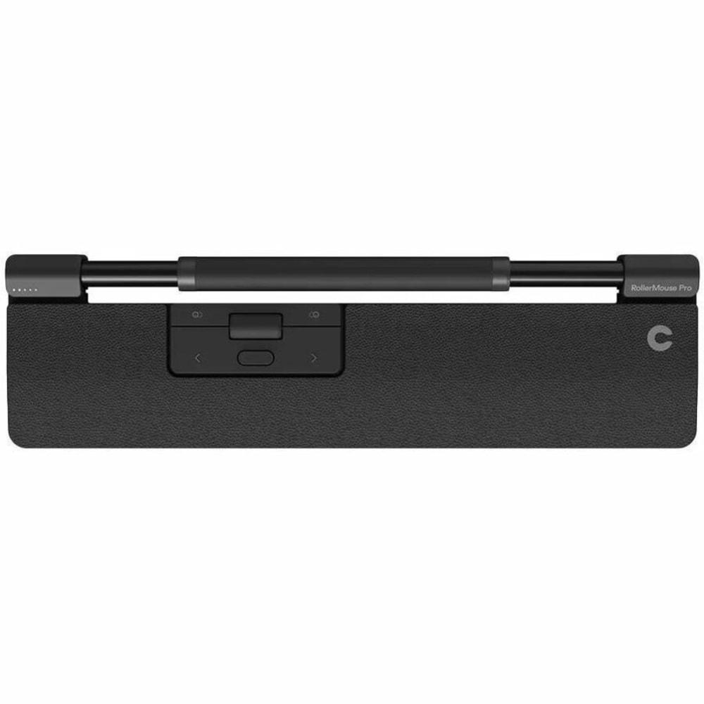Contour RollerMouse Pro - Vegan Leather - Slim - Wireless - Black - 2800 dpi - Scroll Wheel - 6 Programmable Button(s) MPN:CDRMPRO10110