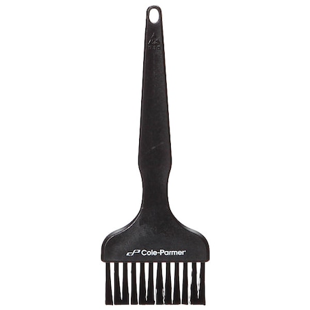 Anti Static Brush, Soft, 6 in L Handle, 3 in L Brush, 9 in L Overall MPN:3323