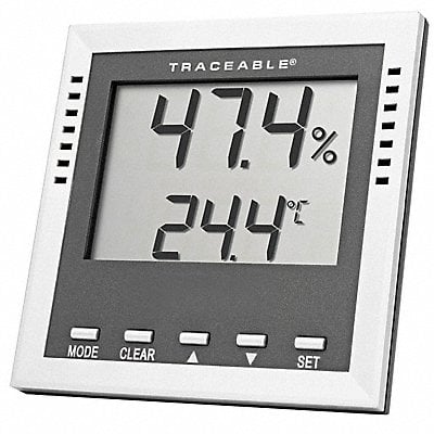 Thermometer 4-1/8 in H 4-1/8 in W MPN:4410