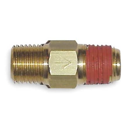 Check Valve, 1/4 in MPT, 1/4 in (M)NPT, 250 psi MPN:M2525-1WA
