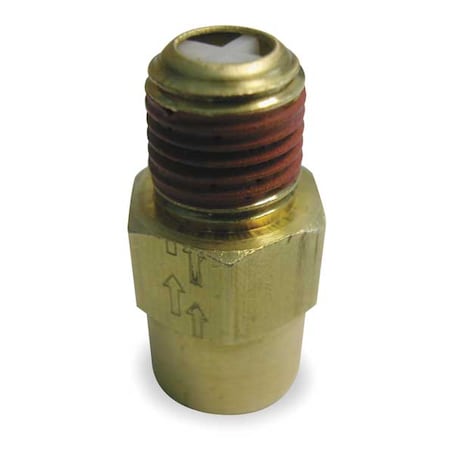 Check Valve, 1/4 in FPT, 1/4 in (M)NPT, 250 psi MPN:P2525-1WA