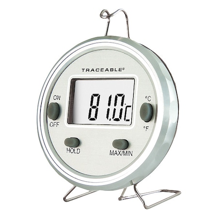 Waterproof Thermometer, Dishwasher, Steel MPN:4203