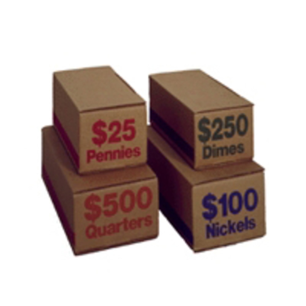 PM Company Coin Boxes, Pennies, $25.00, Bundle Of 50 MPN:560059