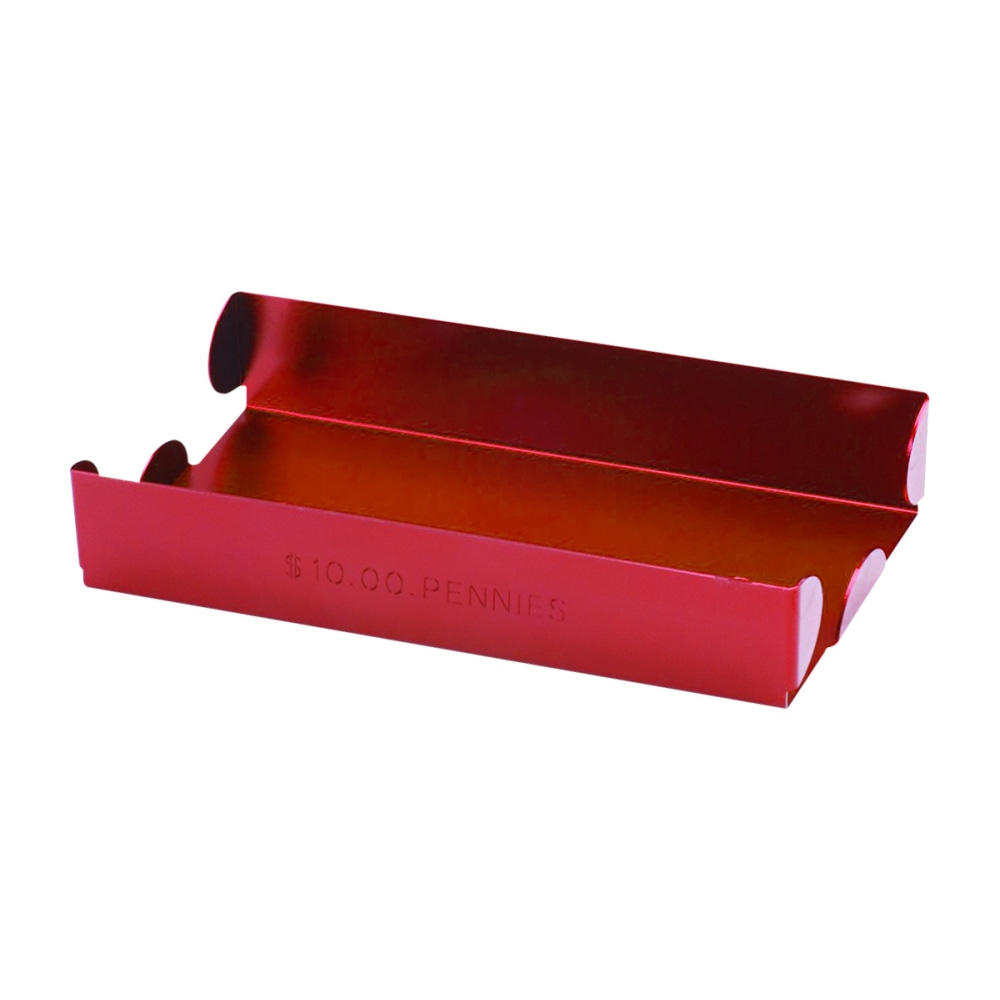 Control Group Aluminum Coin Tray, Pennies, $10, Red MPN:560065