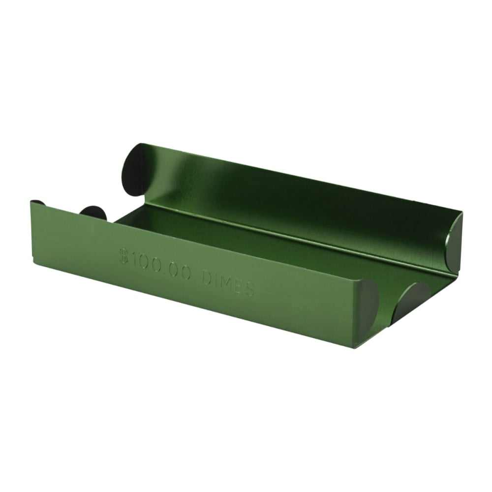 Control Group Aluminum Coin Tray, Dimes, $100, Green MPN:560067