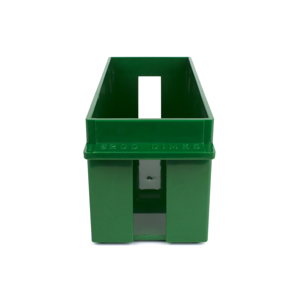 Control Group Extra-Capacity Coin Tray, Dimes, $200.00, Green MPN:560166