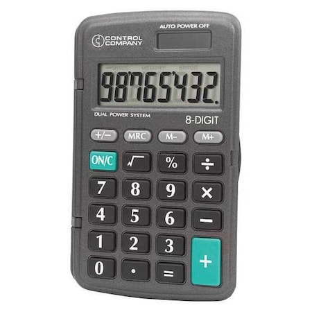 Calculator, Pocket, 4-1/4 In. MPN:6023