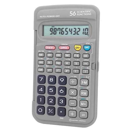 Scientific Calculator, Portable, 5 In. MPN:6024