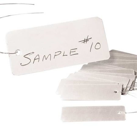 Black Tags, Silver, Aluminum, PK48 MPN:3070