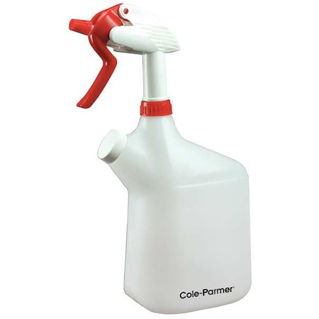 Trigger Spray Bottle, Clear, HDPE MPN:3340
