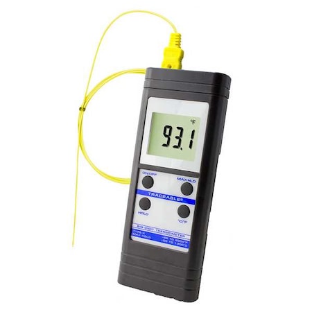 Digital Thermometer, 1 Input, K Type MPN:4004