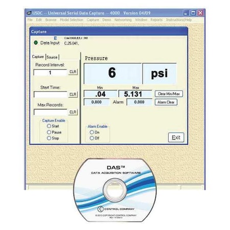 Data Acquisition System, 6 ft. Wire MPN:4099