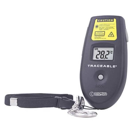 Infrared Thermometer, Single Dot Laser Sighting Adjustable 0.05 to 1.00, LCD MPN:4481