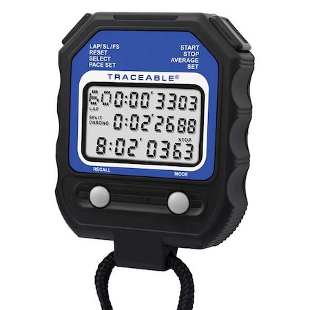 Traceable 60-Memory Stopwatch MPN:1025