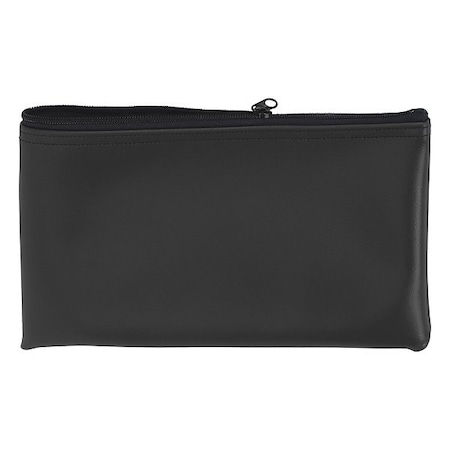 DepositBag, Black, Vinyl, 1inH, 6inW MPN:CNK530976