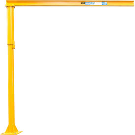 Contrx Medium Duty Floor Mounted Jib Crane 2000 Lb. Capacity 8' Under Beam Height 12' Span B2812