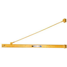 Contrx Wall-Mount Overbraced Tie-Rod Jib Crane 2000 Lb. Capacity 16' Span WMC216
