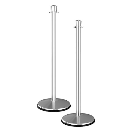 Urn Top Rope Post, 40inH, Sloped, PK2 MPN:CP40S-PS1-2PK