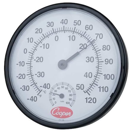Analog Hygrometer, 12 In., -40 to 120 F MPN:212-150-8