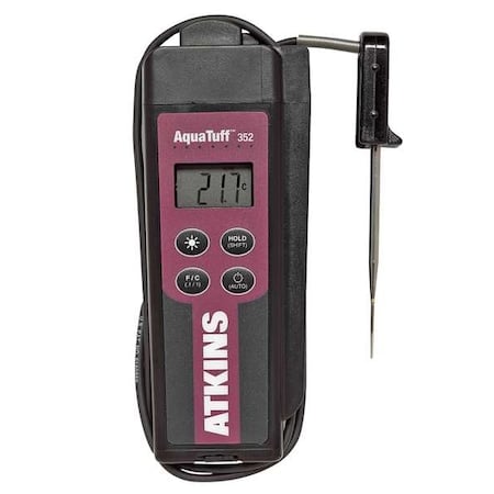 Thermometer, LCD, 1 in, Thermocouple MPN:35240