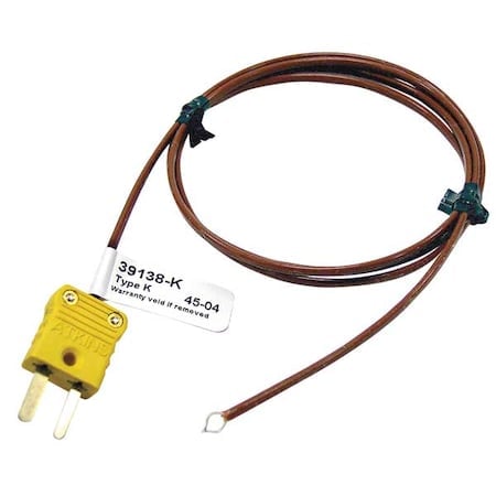 Temperature Probe, Mini Plug, Type K MPN:39138-K
