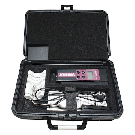Thermohygrometer, LCD, .25