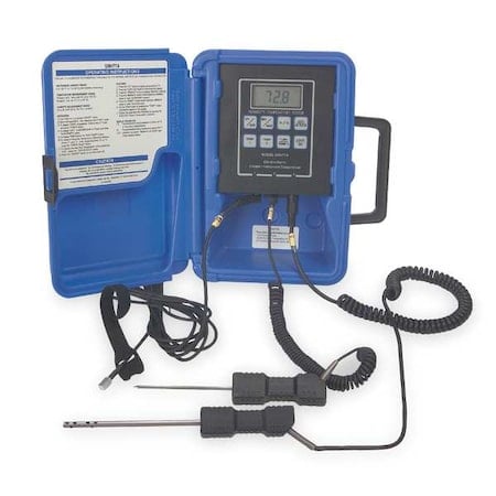Thermometer, LCD, 2 in, Thermistor MPN:SRH77A