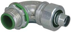Conduit Connector: For Liquid-Tight, Malleable Iron, 1