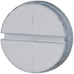 Zinc Closure Plug: 1/2