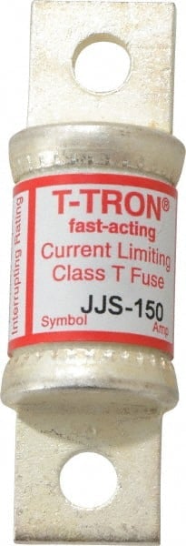 Cartridge Fast-Acting Fuse: T, 150 A, 22.2 mm Dia MPN:JJS-150