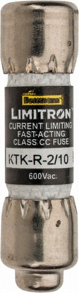 General Purpose Fuse: Fast-Acting, CC, 600 V, 0.20 A MPN:KTK-R-2/10