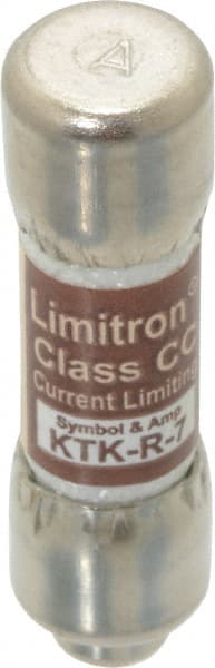 General Purpose Fuse: Fast-Acting, CC, 600 V, 7.00 A MPN:KTK-R-7