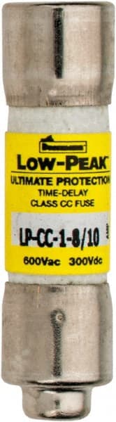 General Purpose Fuse: Time Delay, CC, 1.80 A MPN:LP-CC-1-8/10