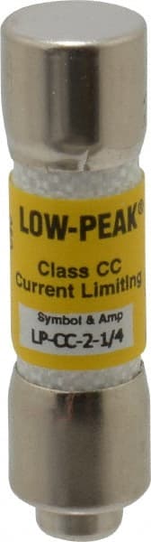 General Purpose Fuse: Time Delay, CC, 2.25 A MPN:LP-CC-2-1/4