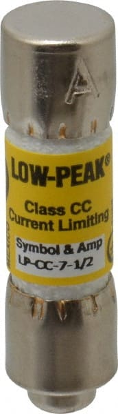 General Purpose Fuse: Time Delay, CC, 7.50 A MPN:LP-CC-7-1/2