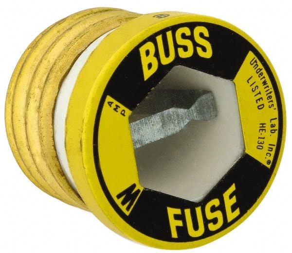 Plug Fuse: Fast-Acting, 125 V, 6.00 A MPN:W-6