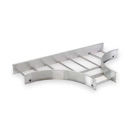 Horizontal Tee, 100 lb, 75 lb Capacity, Aluminum, Unfinished MPN:248-12FT-24