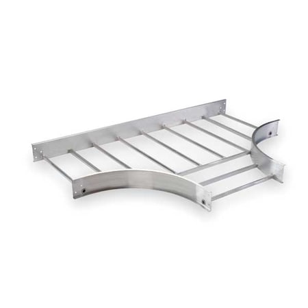 Horizontal Tee, 100 lb, 75 lb Capacity, Aluminum, Unfinished MPN:248-24FT-24